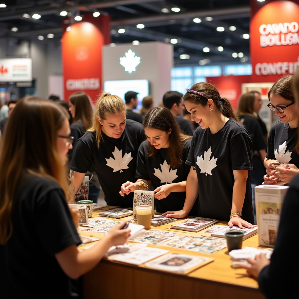 Canadian Coffee Culture team at international coffee expo