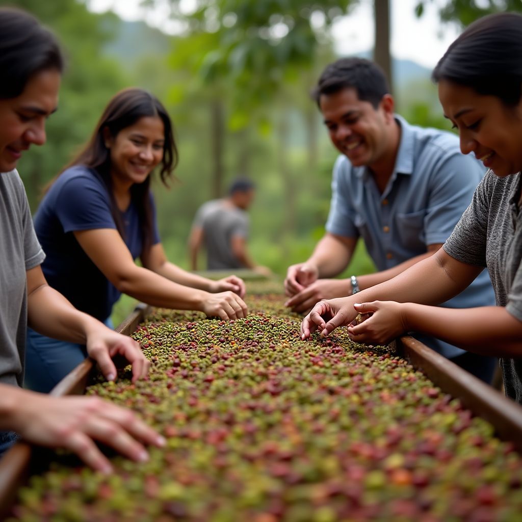 Canadian sustainable coffee farming initiative