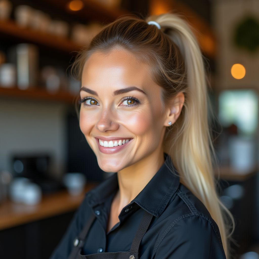 Olivia Richardson, Cafe Owner