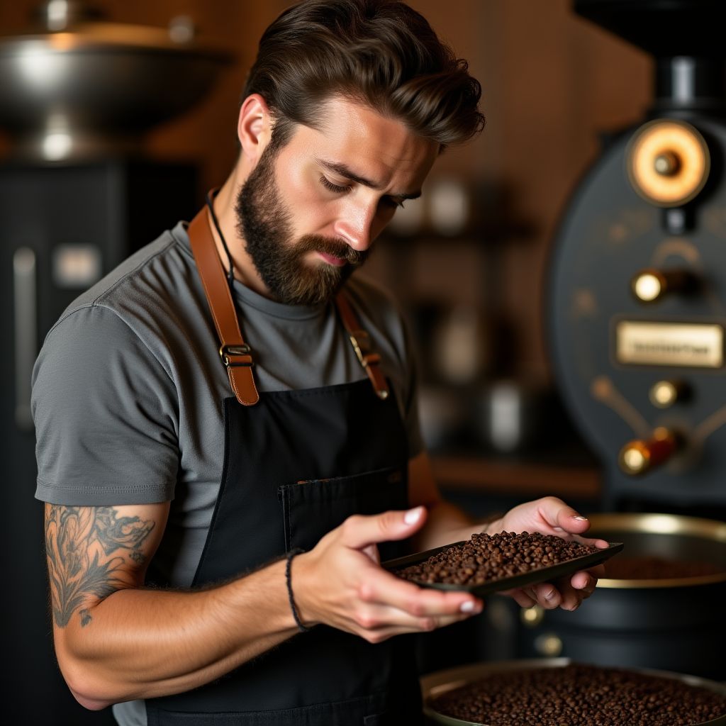 Marcus Devlin, Coffee Roaster
