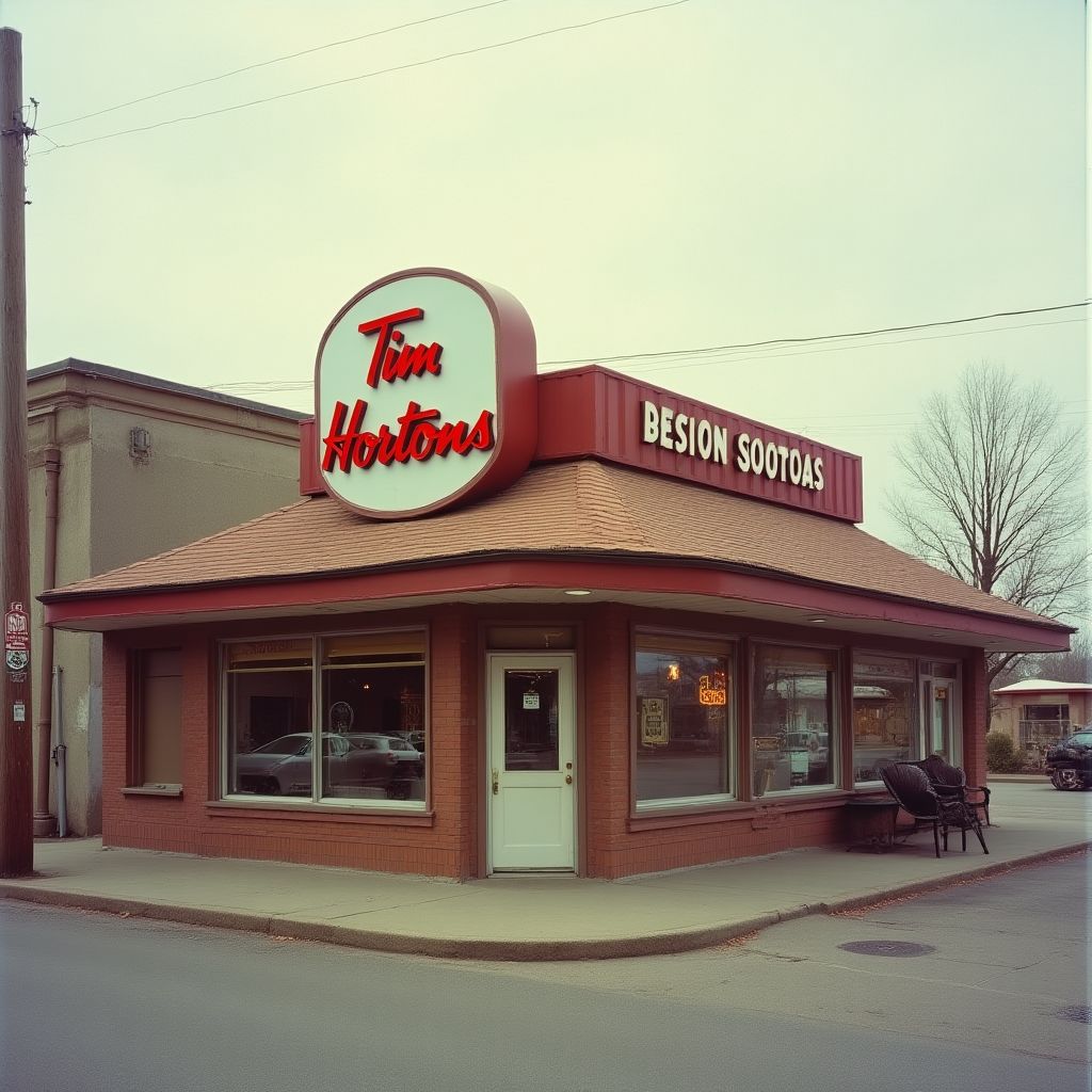 Original Tim Hortons location in Hamilton